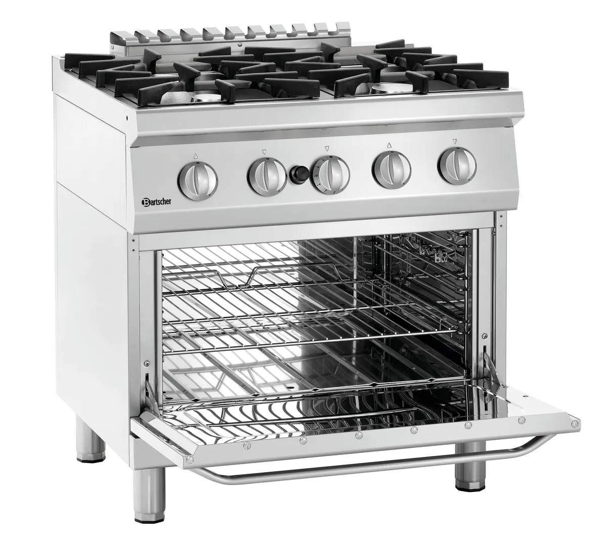 Fogão Série 700 - 4 Queimadores e Forno a Gás GN2/1