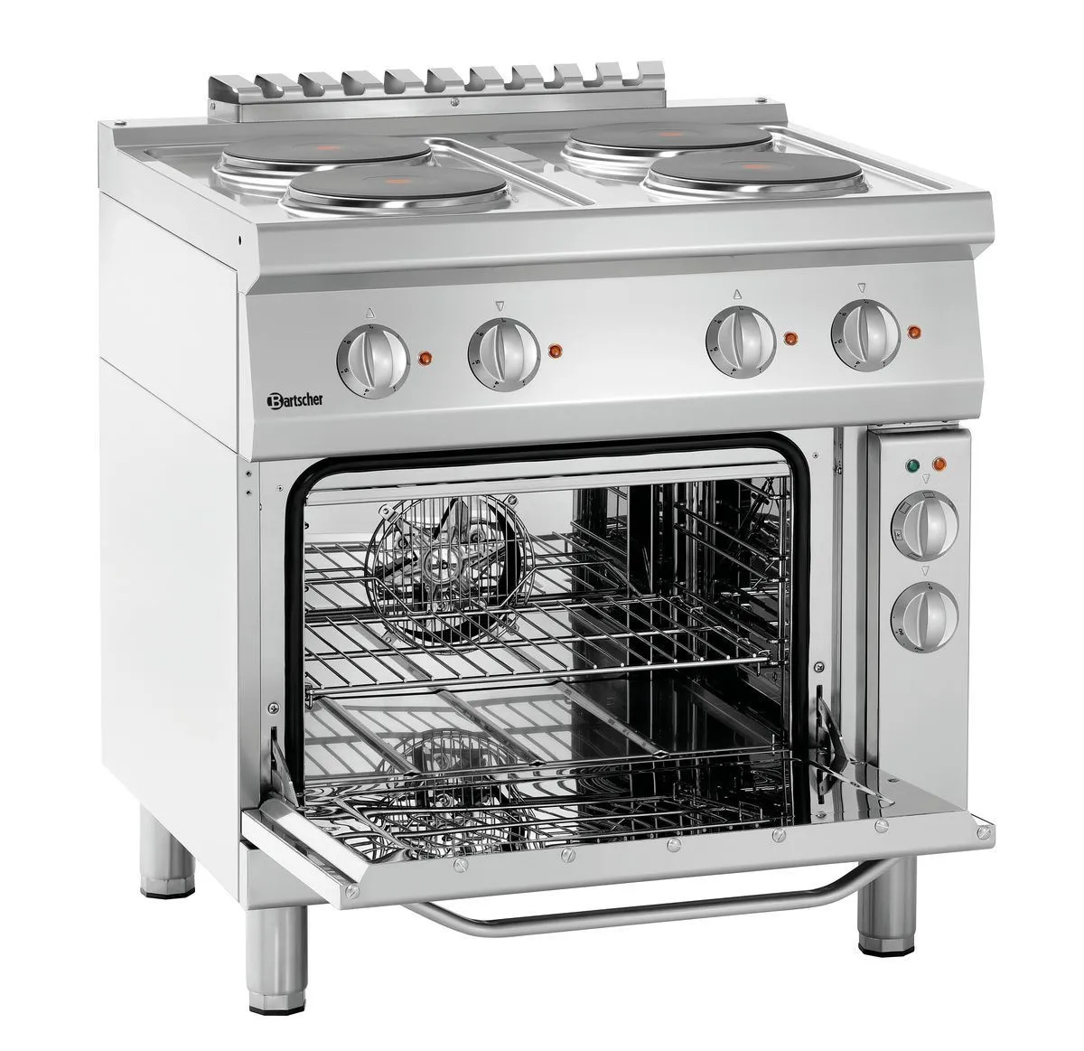 Forno Série 700 - 4 Placas & Forno GN1/1