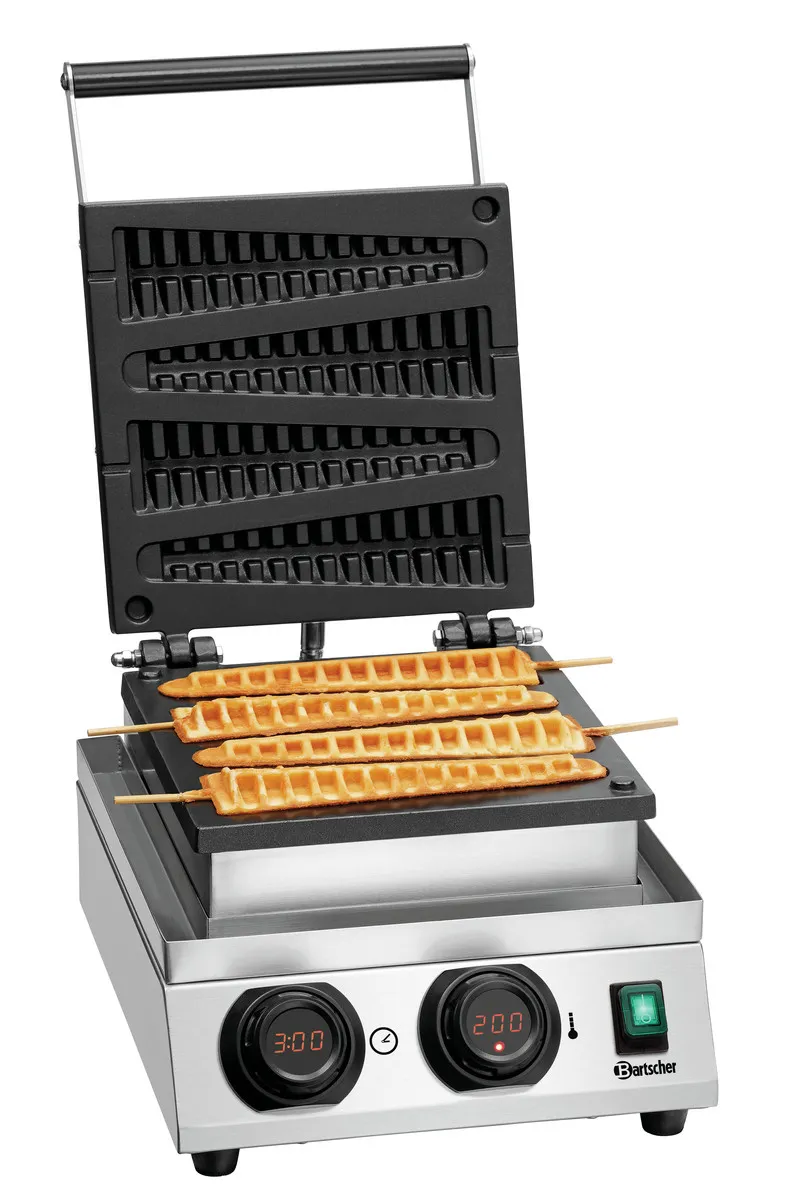 Gofre Profissional Lolly - 4 Waffles em Espiga