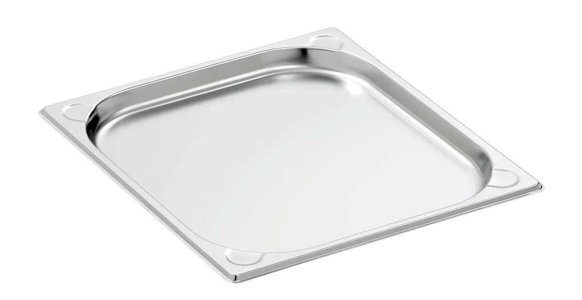Cuba Gastronorm GN 2/3 em Aço Inox - Profundidade 20 mm - 2,3 L