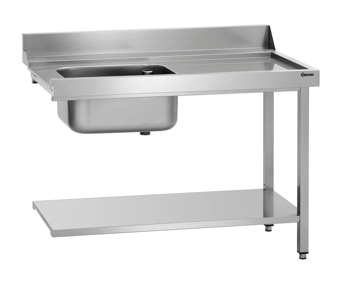 Mesa de Triagem com 1 Caixa - Direita - L 1200 x P 720 mm