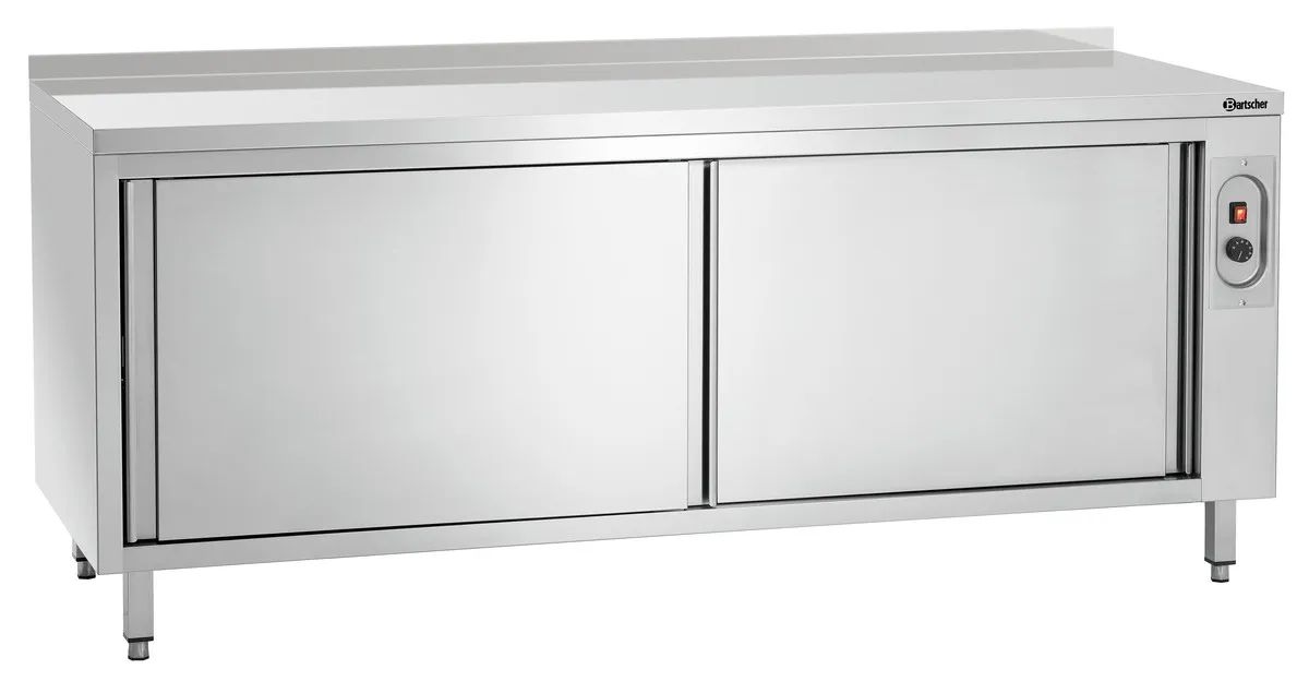 Armário Aquecido com Backsplash - L 2000 x P 700 mm