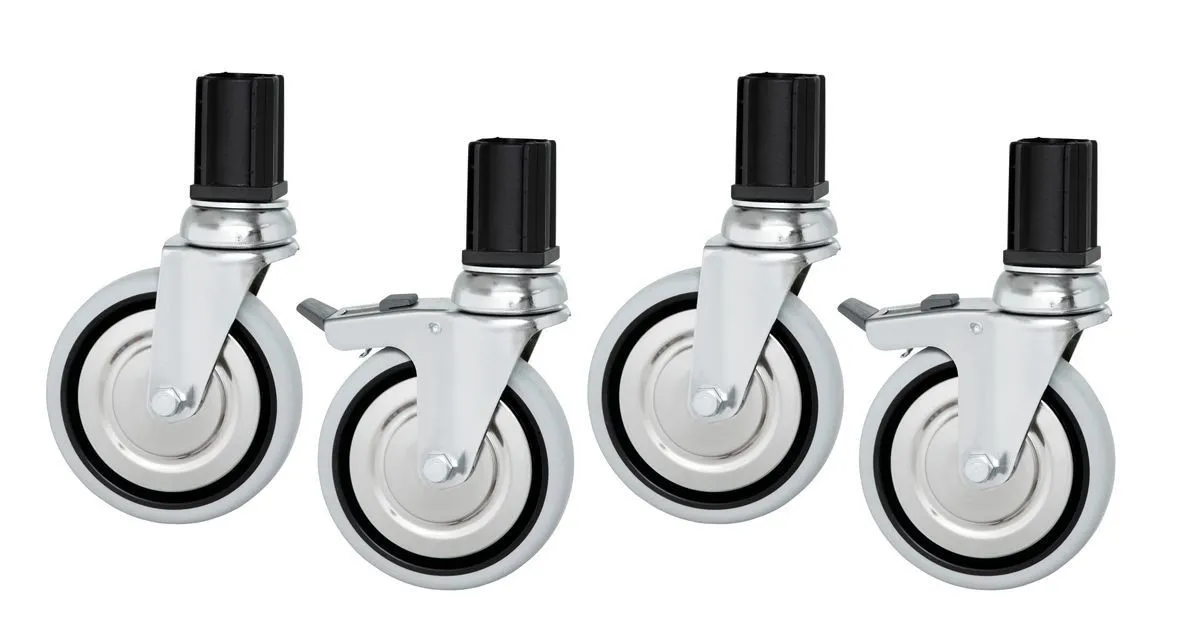 Rodas para Mesa de Inox - Conjunto de 4