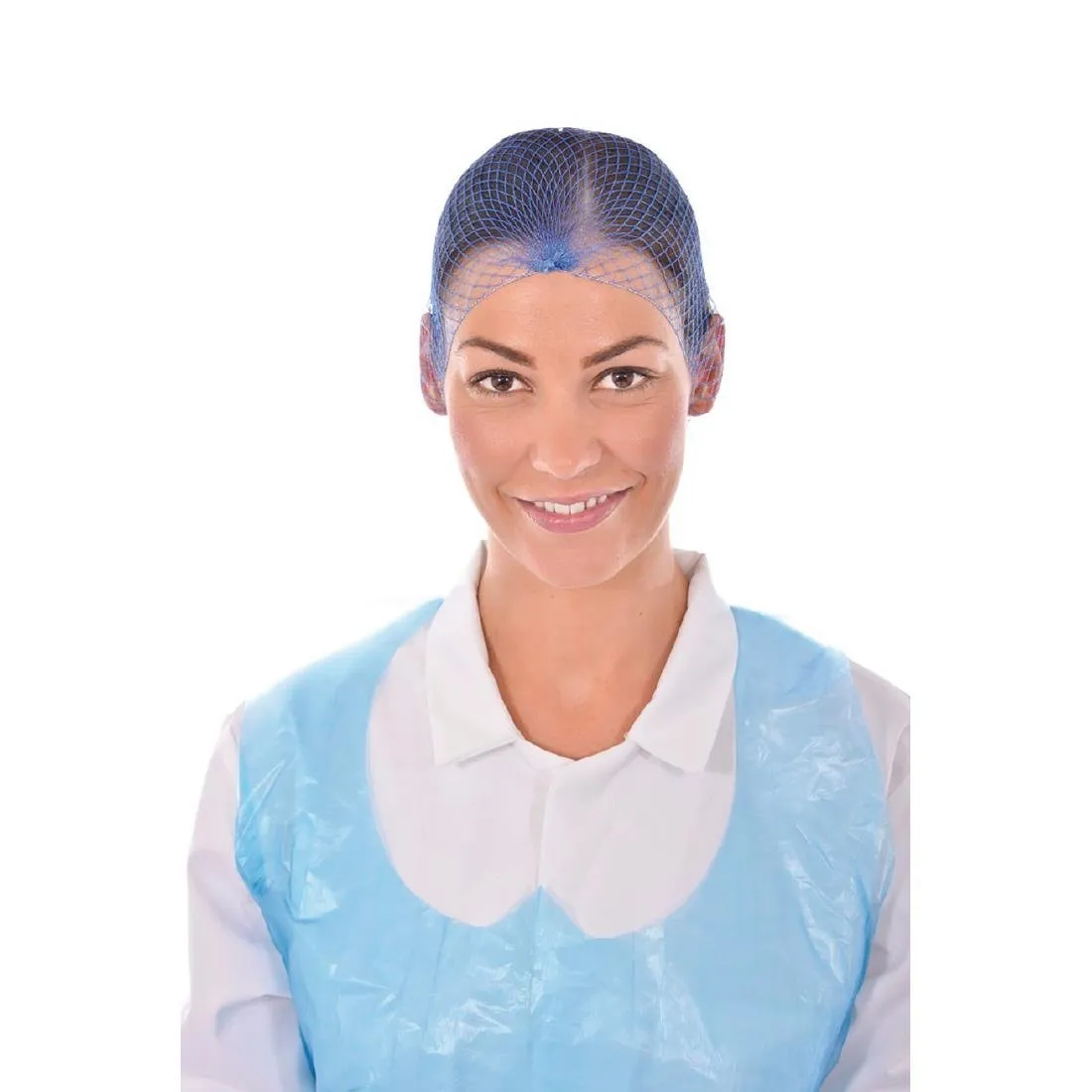 Redes de Cabelo Azul - Tamanho Único - Pacote com 50