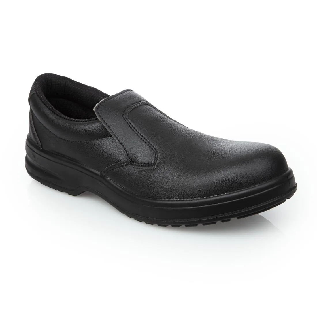 Mocassins de Segurança Pretos - Tamanho 39