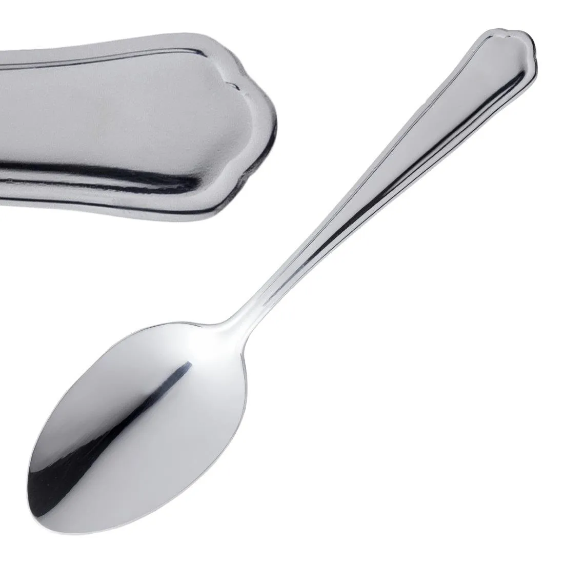 Colher de sobremesa Dubarry em inox - Conjunto de 12