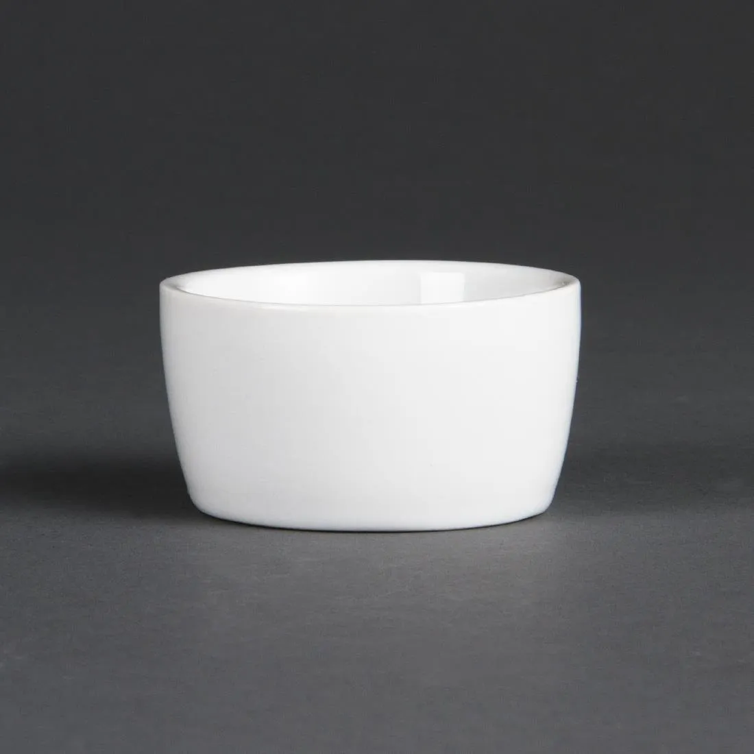 Pote de Manteiga Branca - 62 mm de Diâmetro - Conjunto de 12