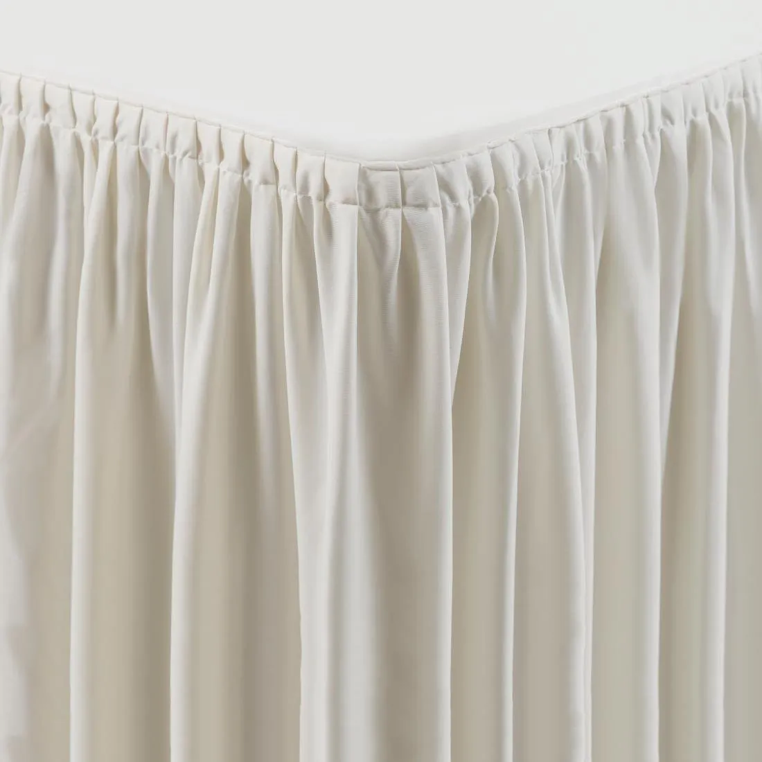 Toalha e Saia de Mesa Retangulares Franzidos - 750 x 1820 mm