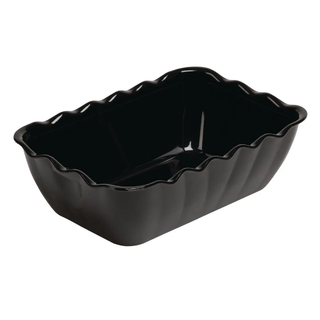 Saladeira preta média - 2 L