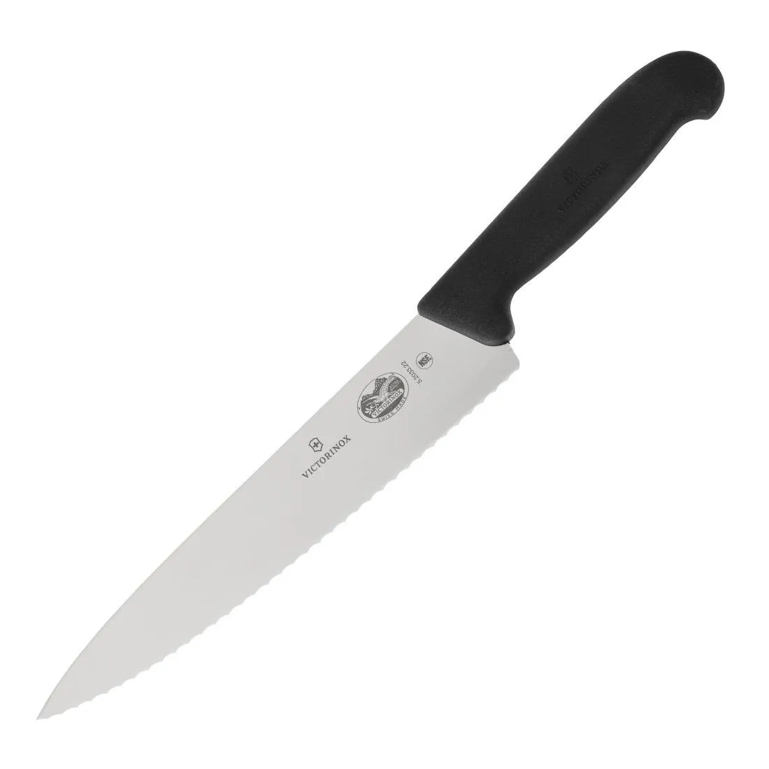 Faca de corte lâmina serrilhada 22 cm