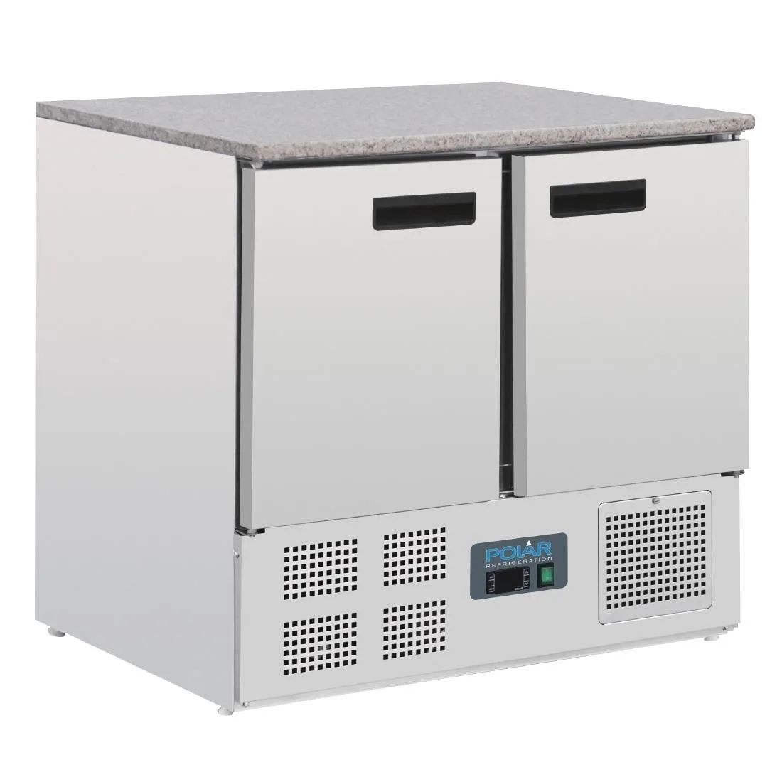 Mesa refrigerada positiva com tampo de trabalho em mármore - 240 L