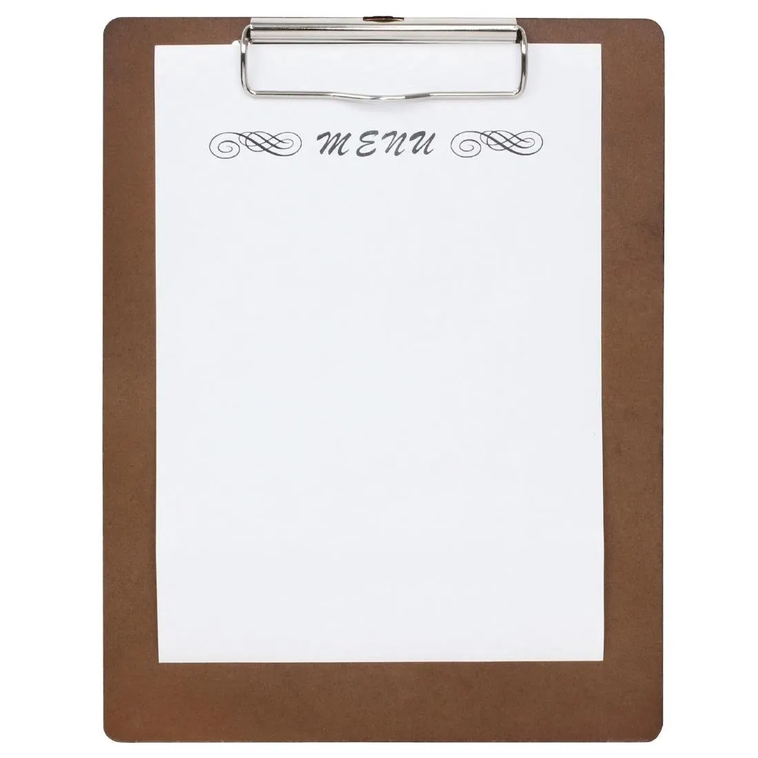 Placa de Menu em Contraplacado A5