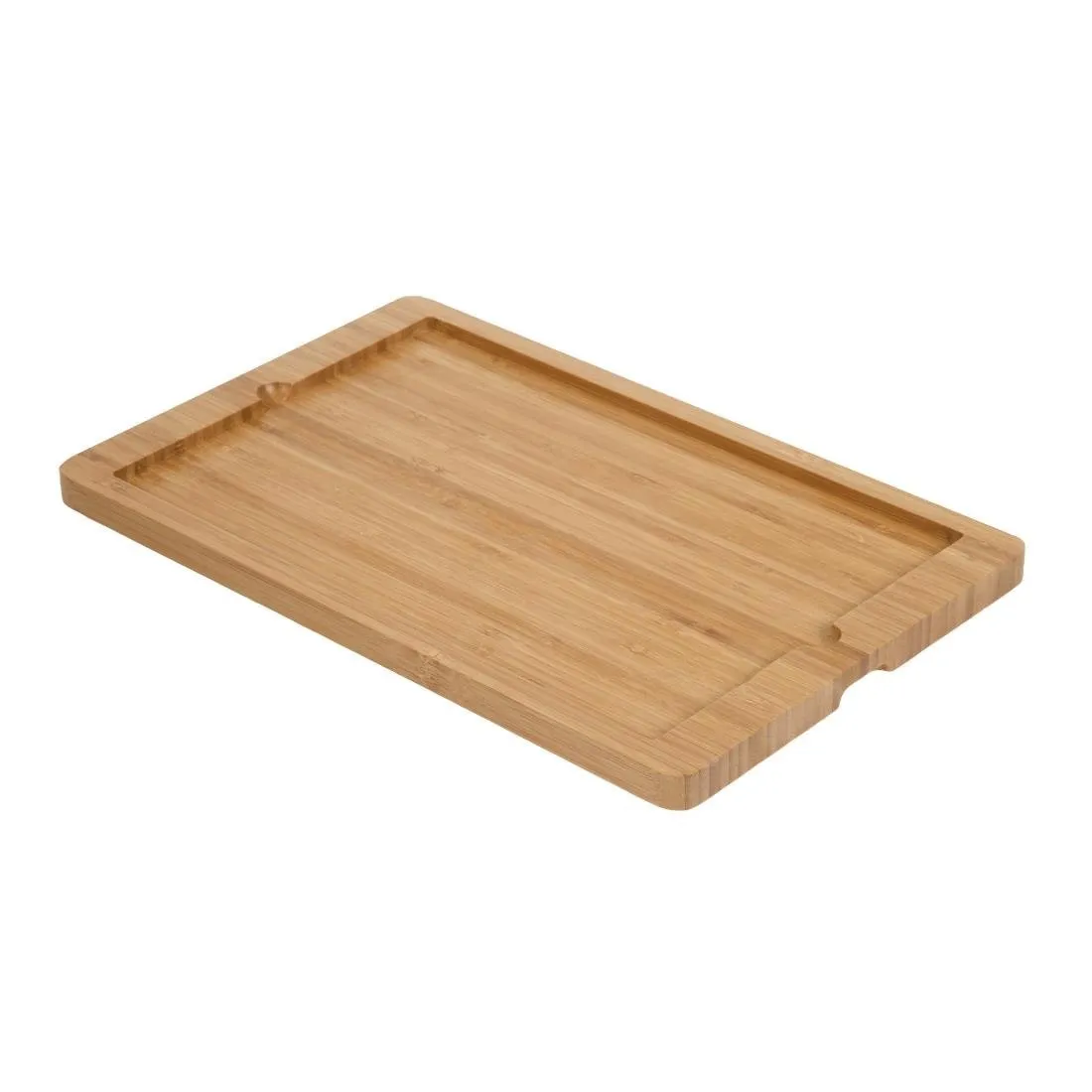 Tábua de apoio em madeira para prato de ardósia - 330 x 210 mm