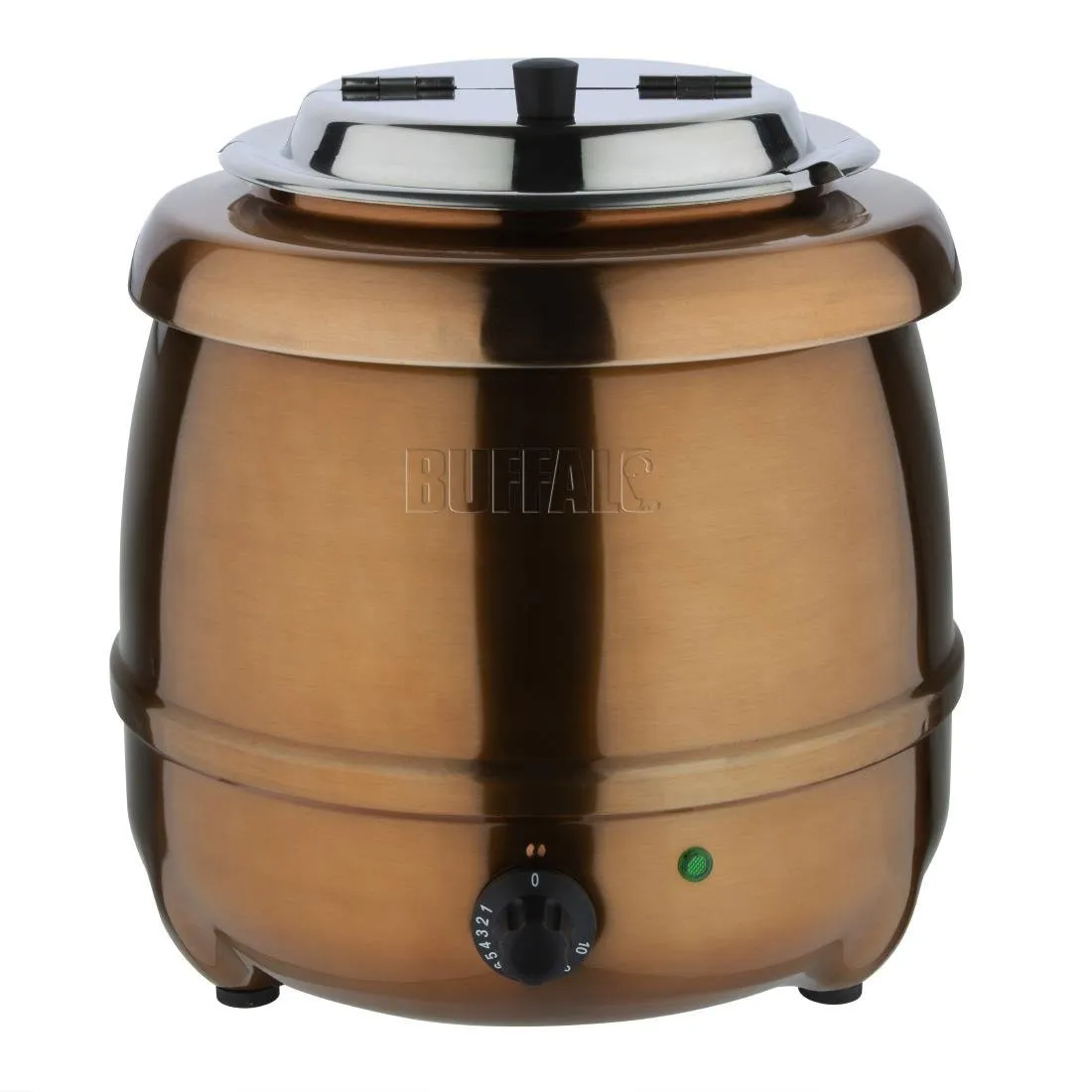 Caldeirão de sopa de cobre - 10 L