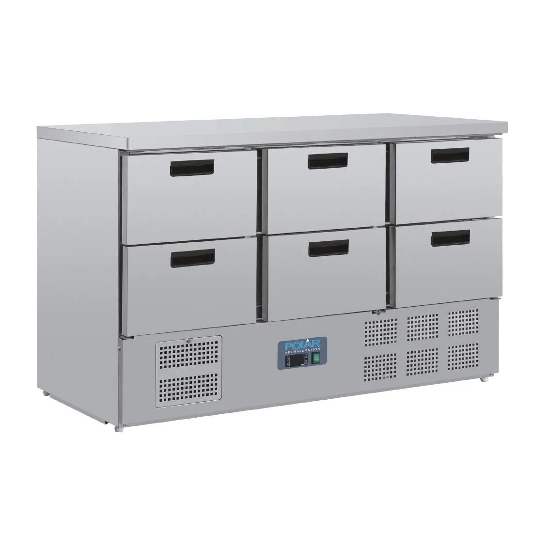 Mesa Refrigerada Positiva em Aço Inoxidável - 6 x GN 1/1
