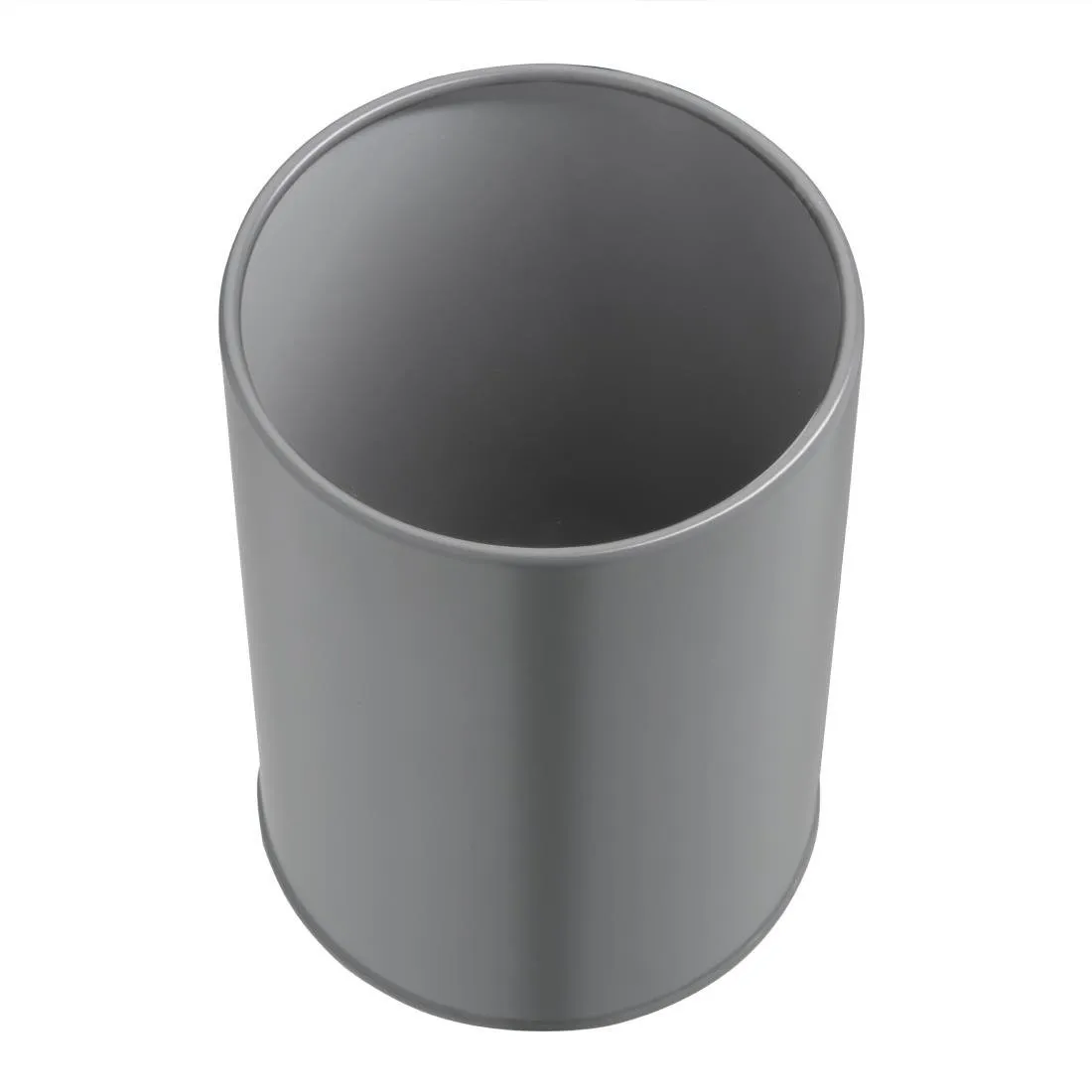 Recipiente para Talheres Galvanizado Cinza - Ø 110 mm