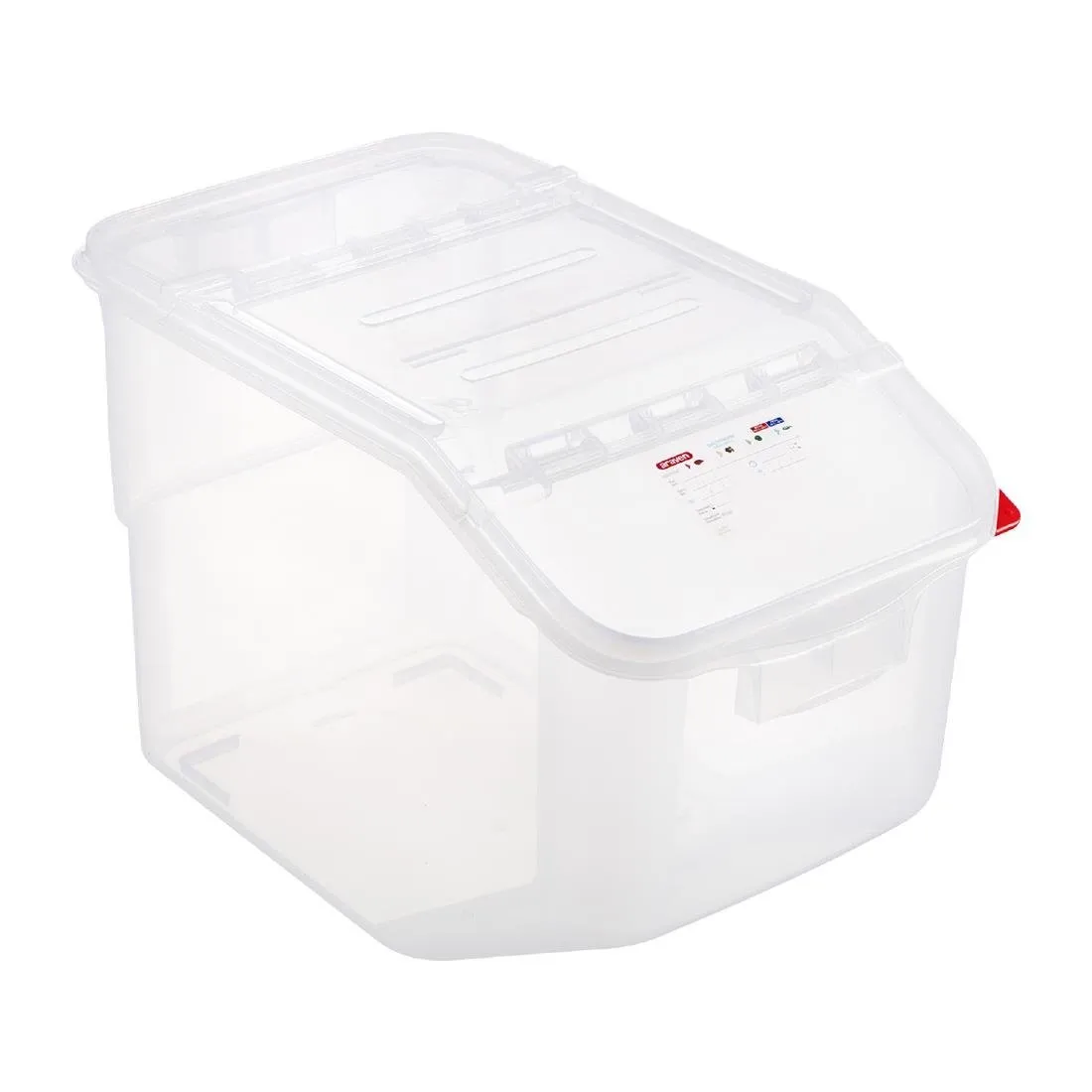 Caixa de Ingredientes Transparente - 50 L