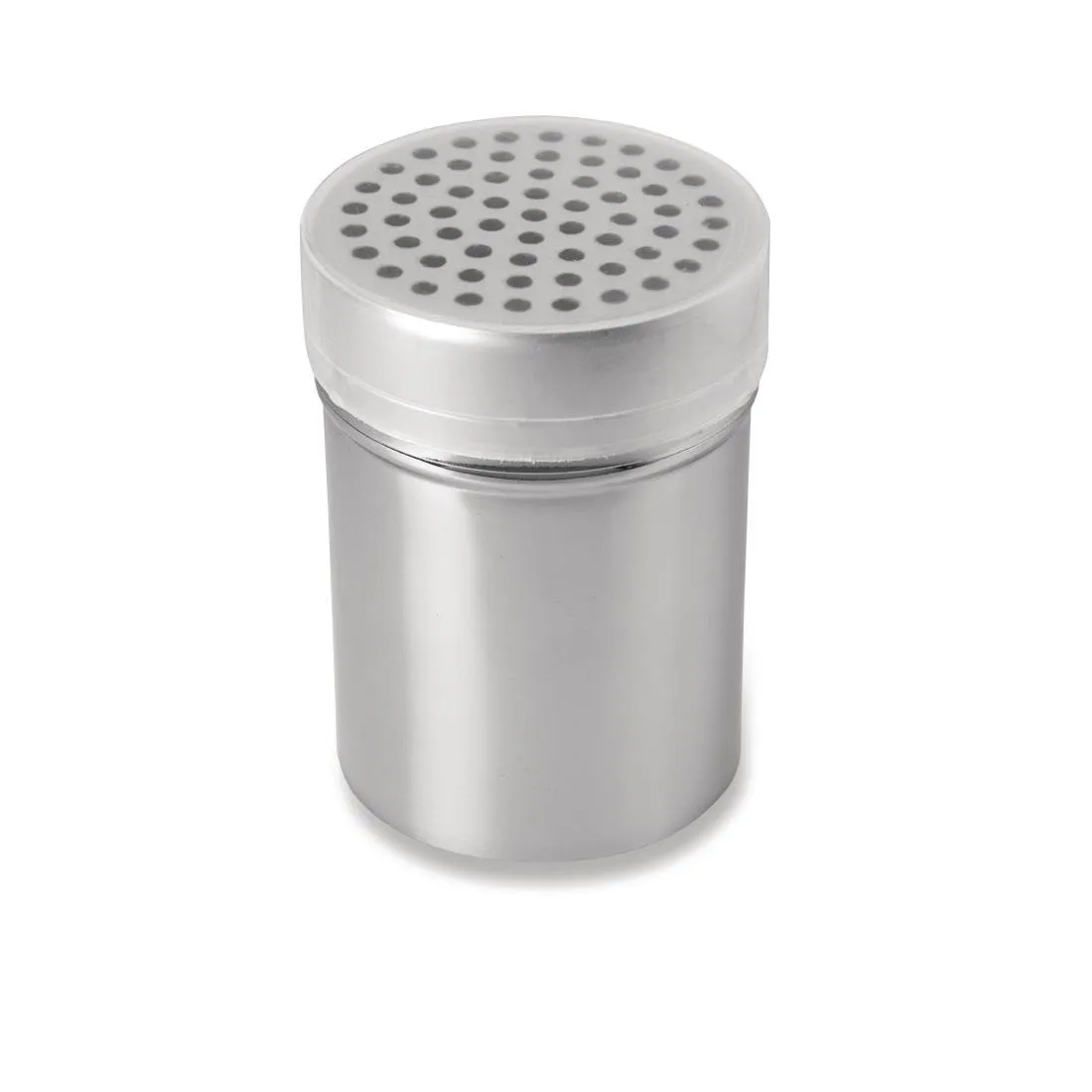 Polvilhador de grandes perfurações em aço inoxidável - 300 ml