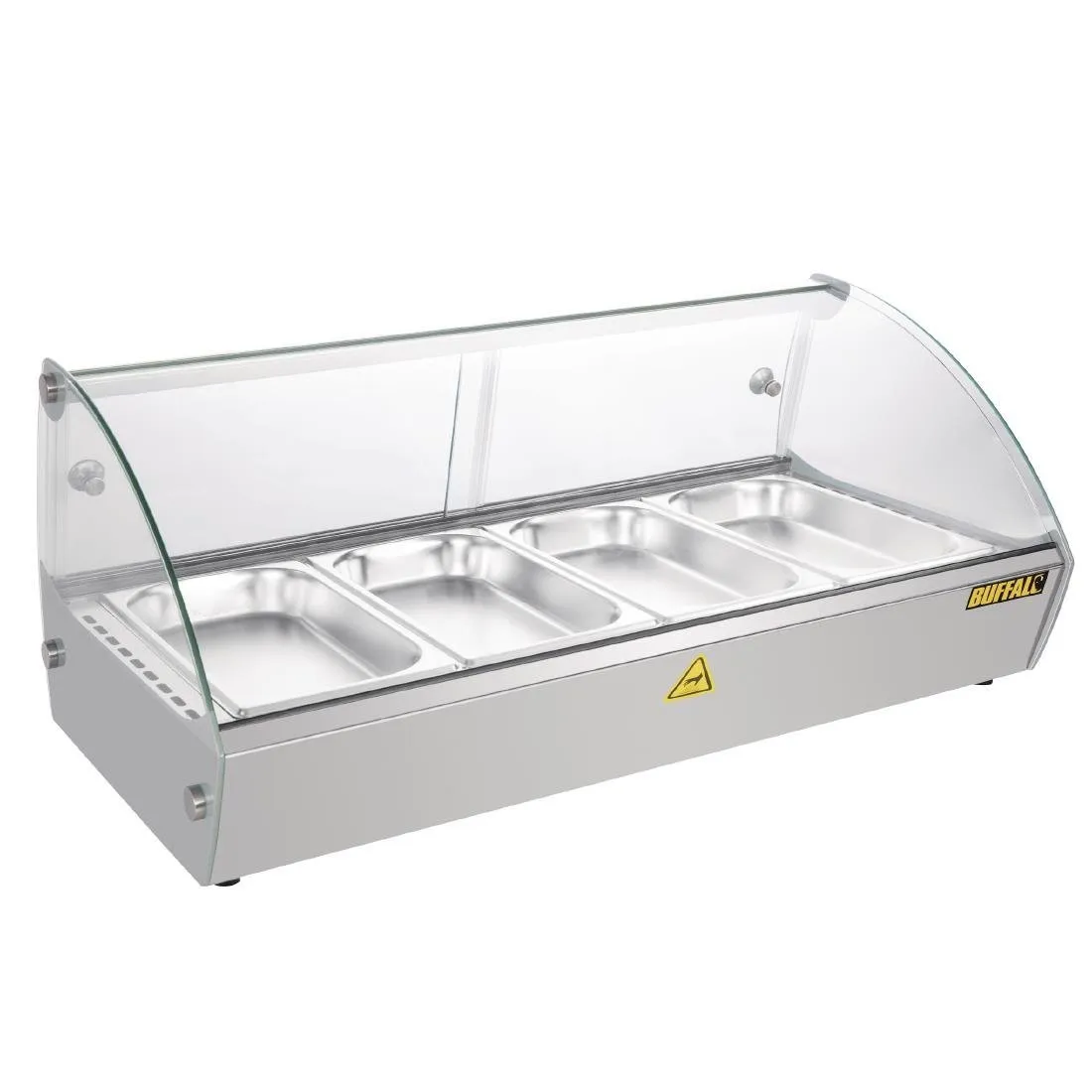 Vitrina Aquecida de Bancada - 4 x GN 1/3