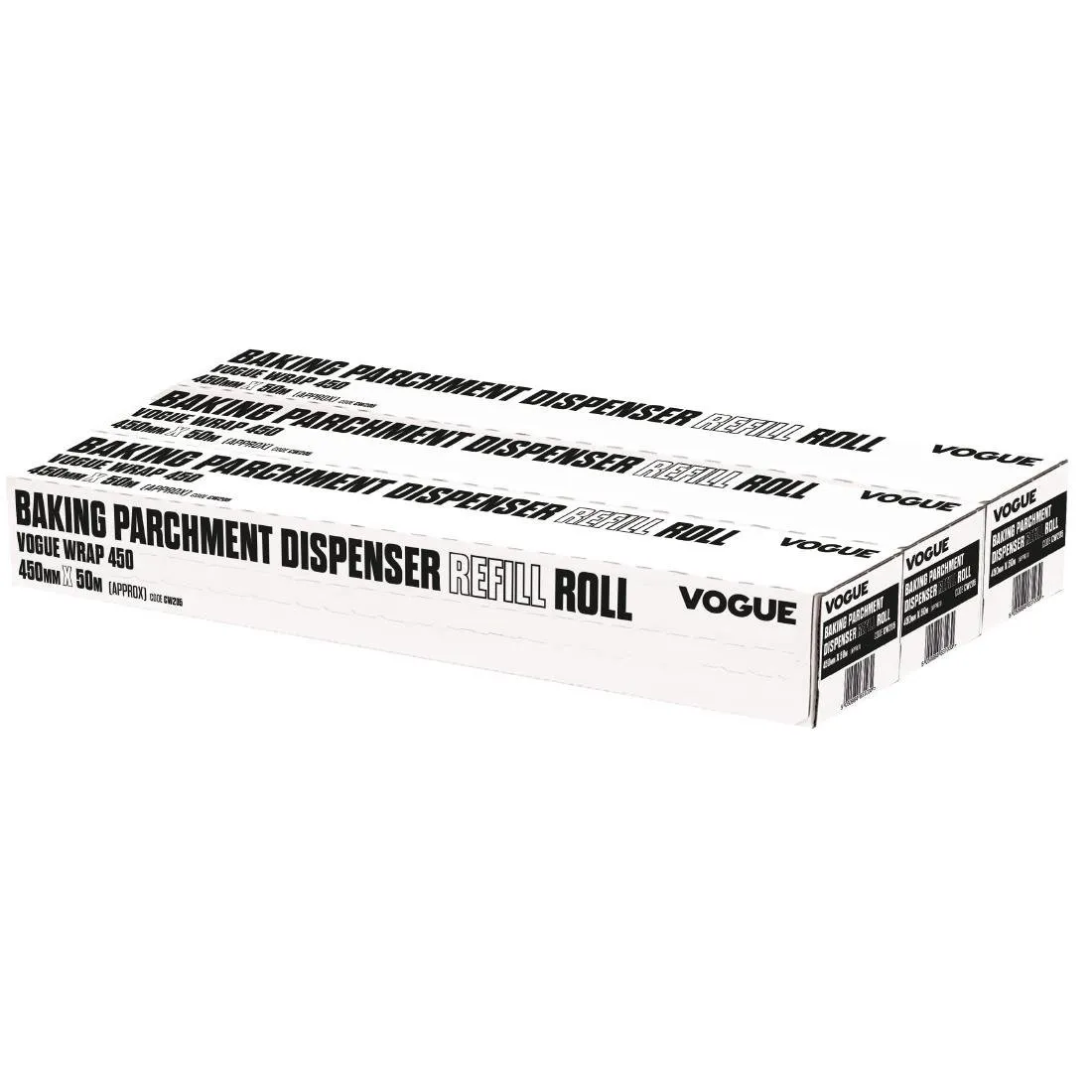 Rolo de Papel Vegetal para Dispensador Wrap 450 - Conjunto de 3