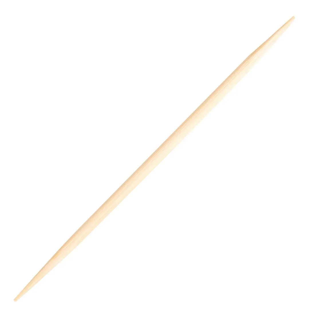 Palitos de dente de bambu biodegradáveis embalados individualmente Swantex - Pacote com 1000