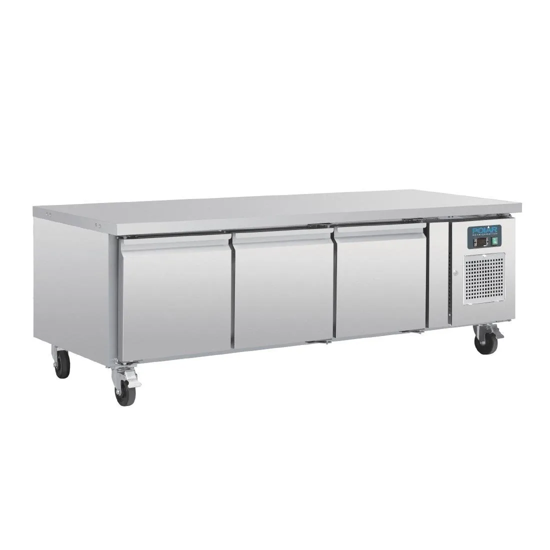 Base Refrigerada Positiva GN 1/1 Série U - 3 Portas - 317 L