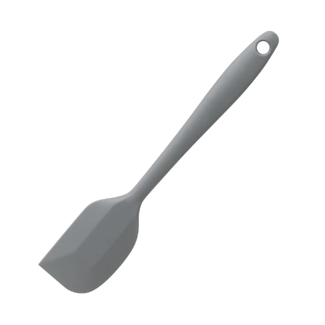 Mini Espátula Maryse Cinza em Silicone Resistente ao Calor - L 205 mm