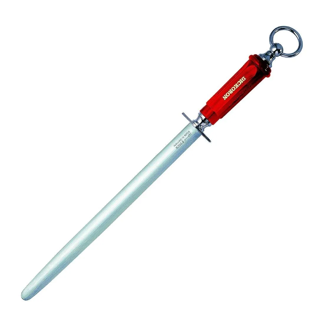 Fuzil de Afiar Vermelho Oron - L 300mm