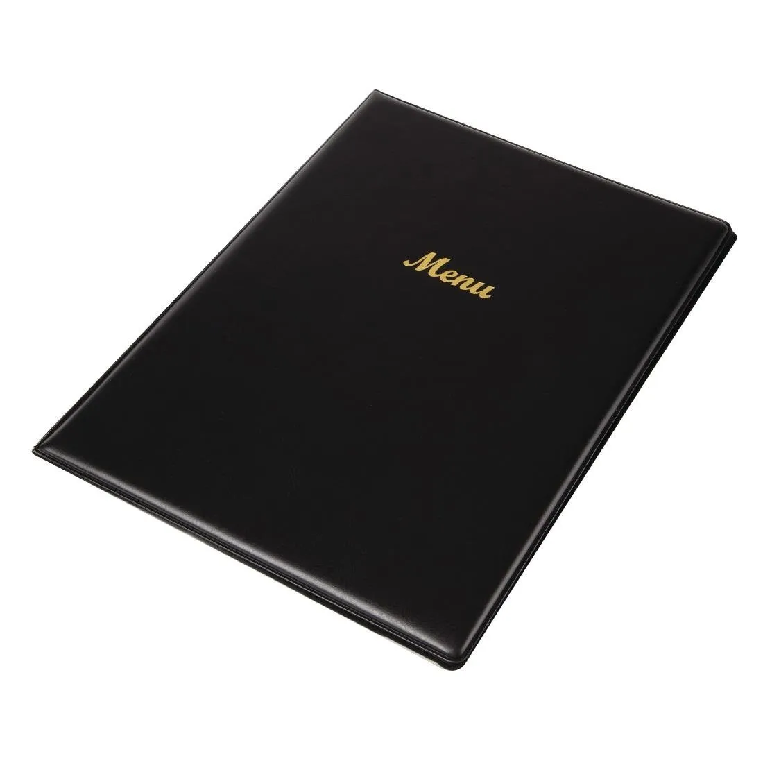 Proteja-Menu em PVC A4 Preto