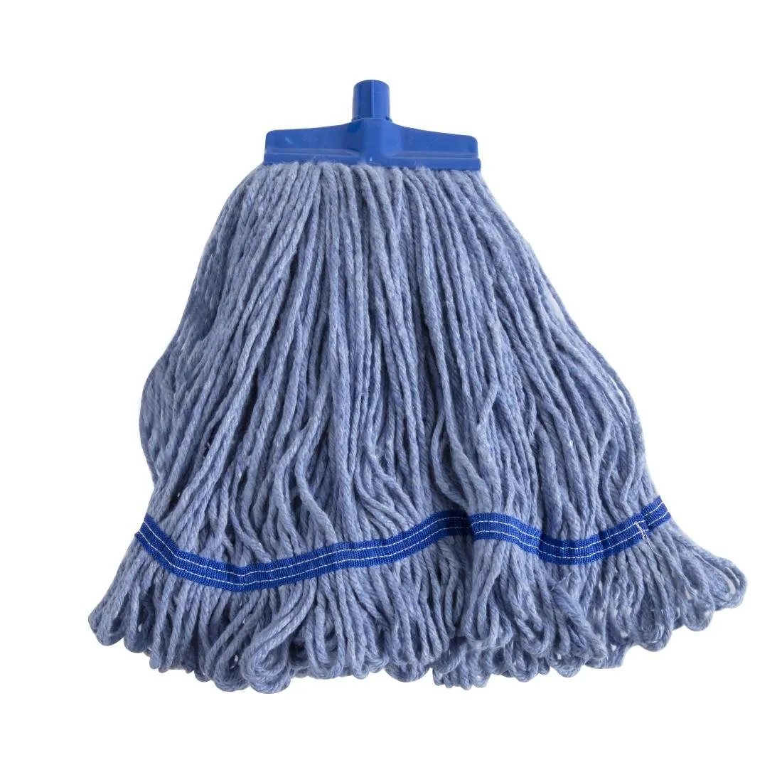 Cabeça de esfregão de chão azul