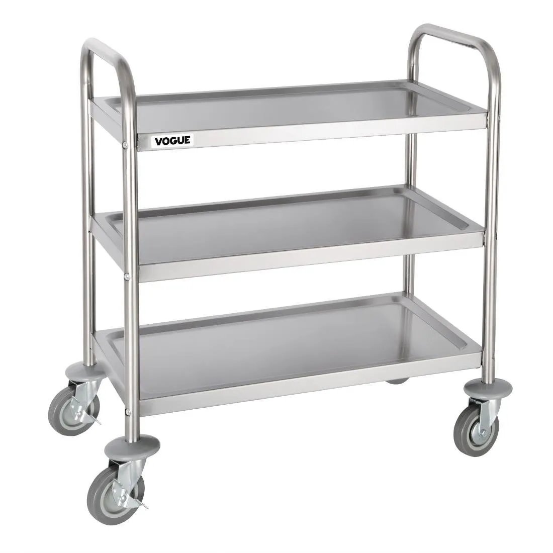 Carrinho de Descarte em Inox - 3 Níveis - L 710 X P 405 mm - 128 Kg