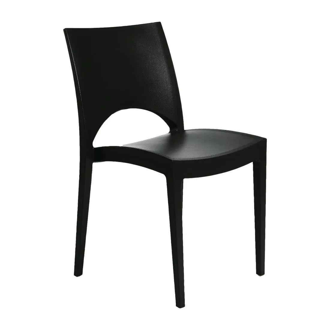 Cadeira Empilhável para Exterior / Interior - Antracite