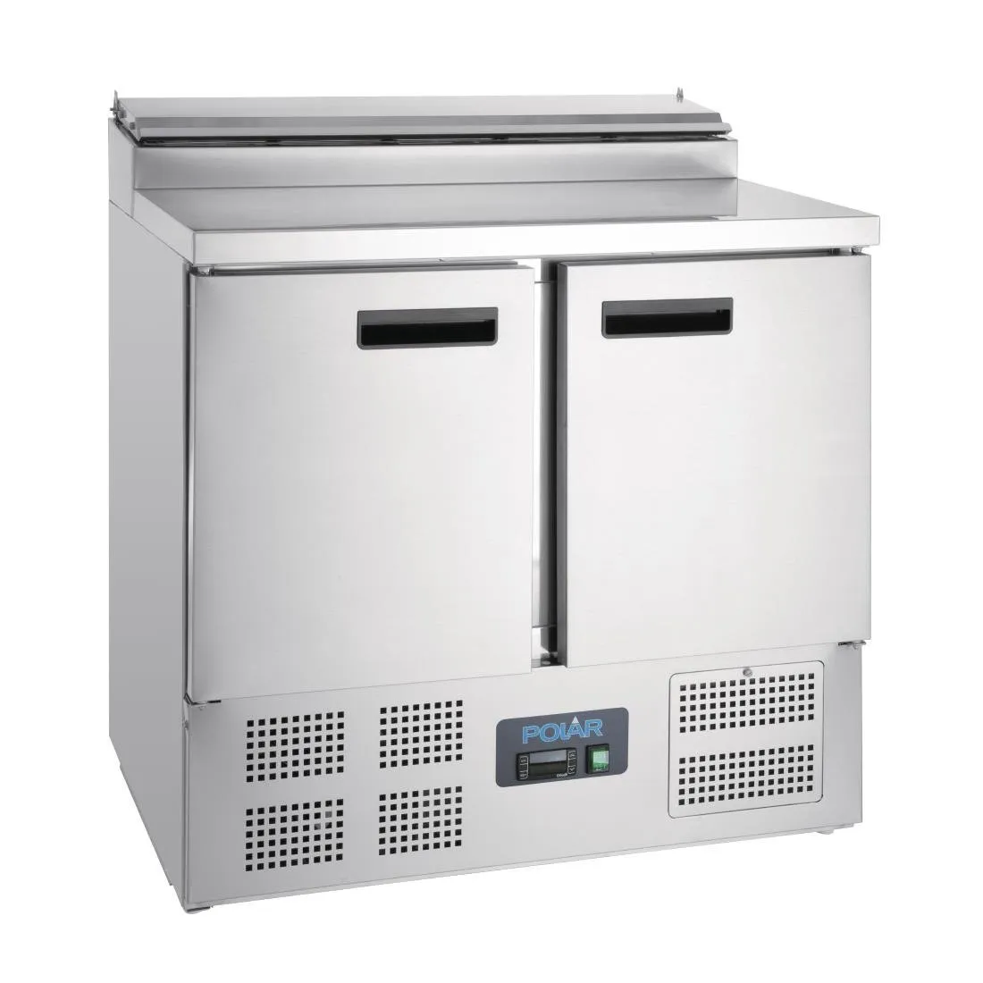Bancada de Preparação Refrigerada Pizzas Saladas Série G -254L 5 Cubas GN 1/6
