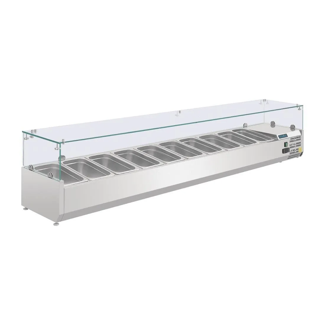 Vitrina de Ingredientes Refrigerada Série G - 10 x GN 1/4