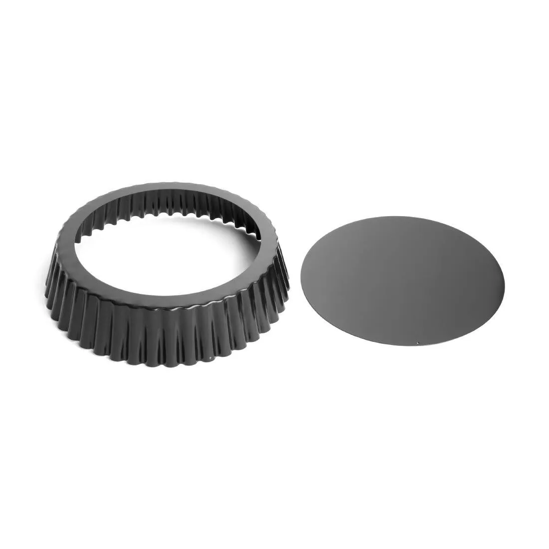 Forma de Quiche Canelada Profunda Antiaderente - Ø 250mm