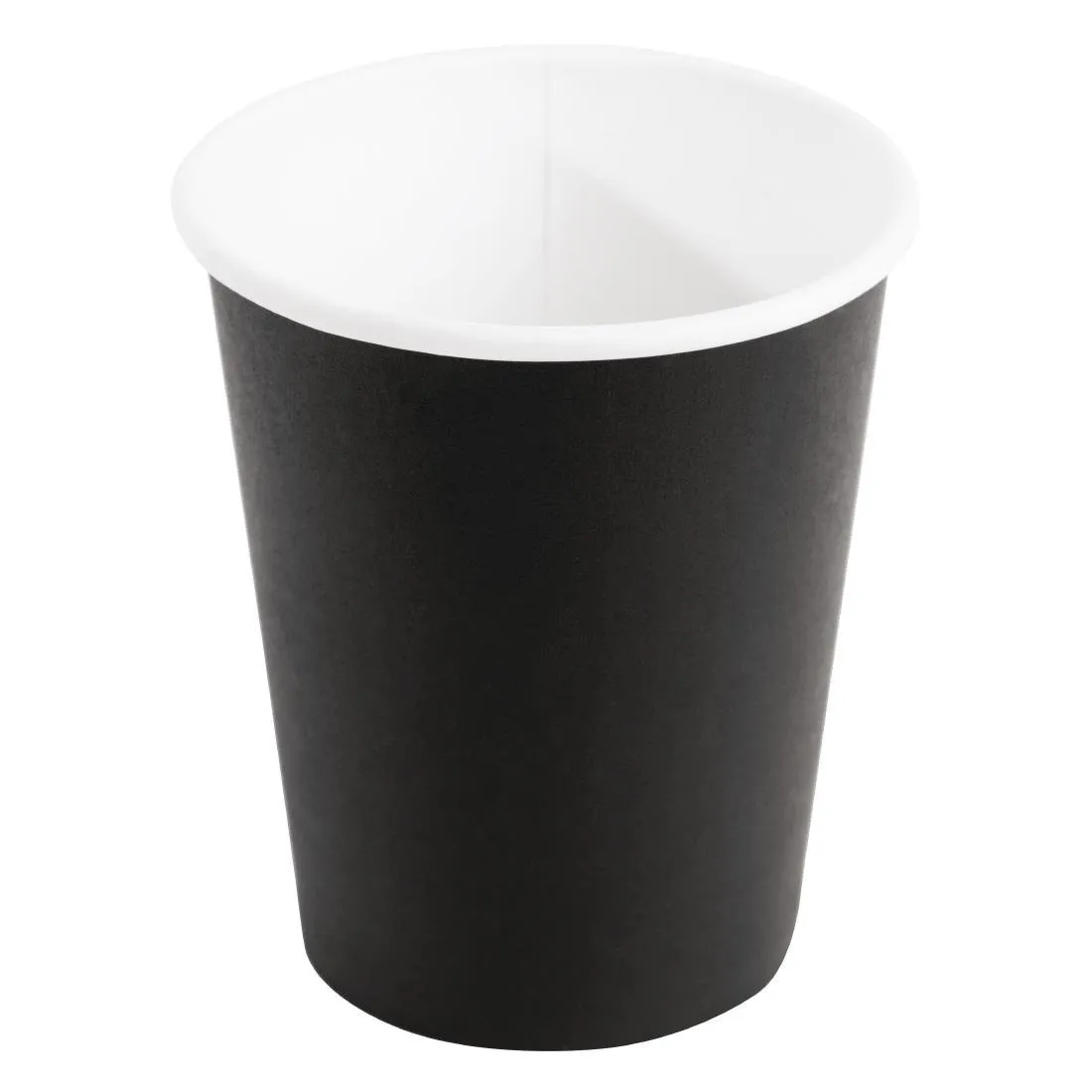 Copos Descartáveis para Bebidas Quentes Pretos - 225 ml - Pacote com 50