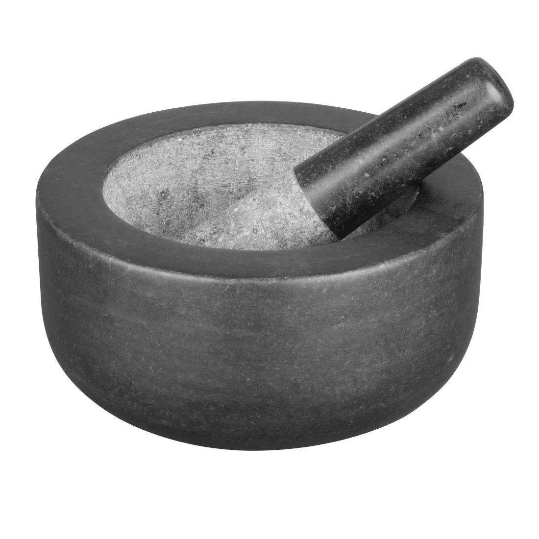 Pilão e pilão de granito