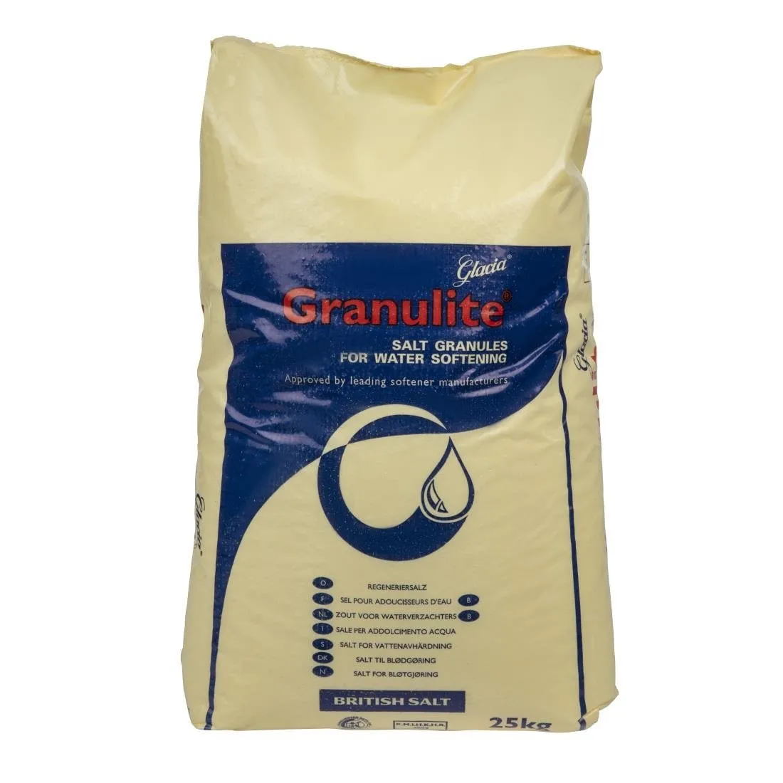 Sal Amaciante Para Máquina de Lavar Louça - 25 Kg