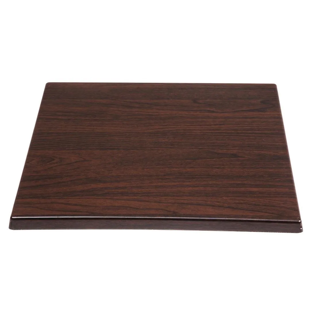 Tampo de Mesa Quadrado Marrom Escuro - 600 mm