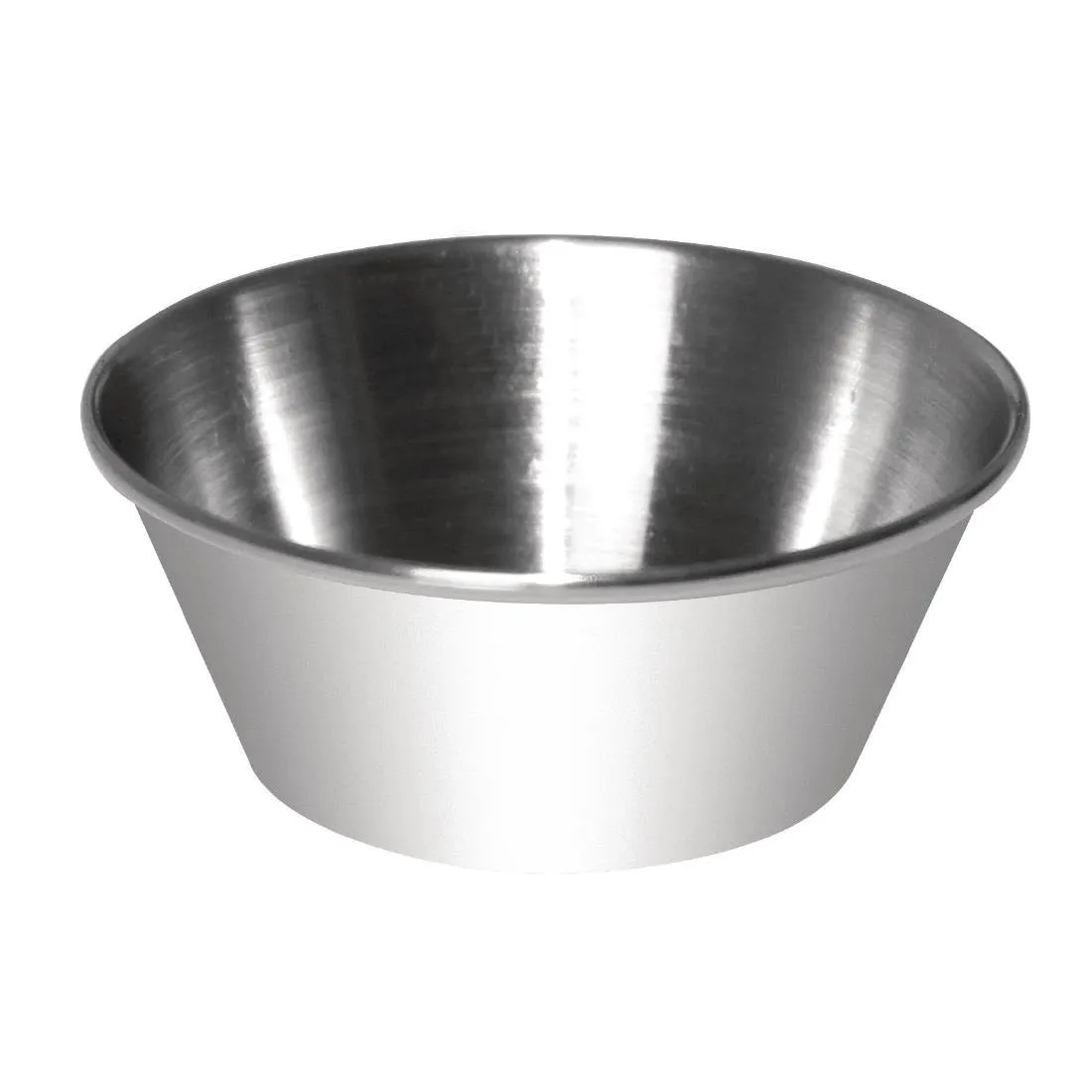 Potes de Molho em Aço Inoxidável - 45ml - Conjunto de 12