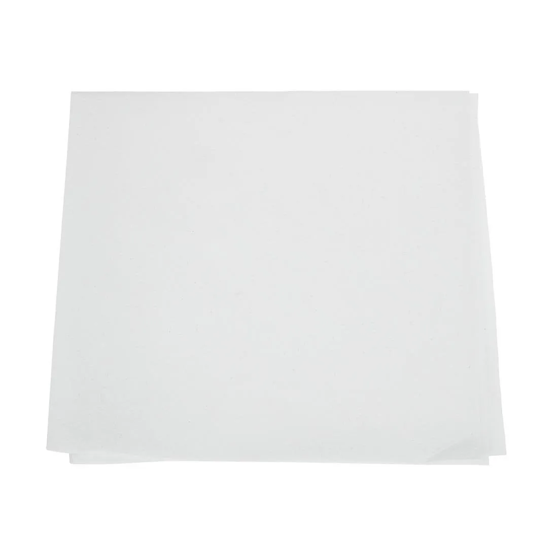 Guardanapos de papel para lanches brancos 1 dobra 330 x 330 mm - Pacote com 5000