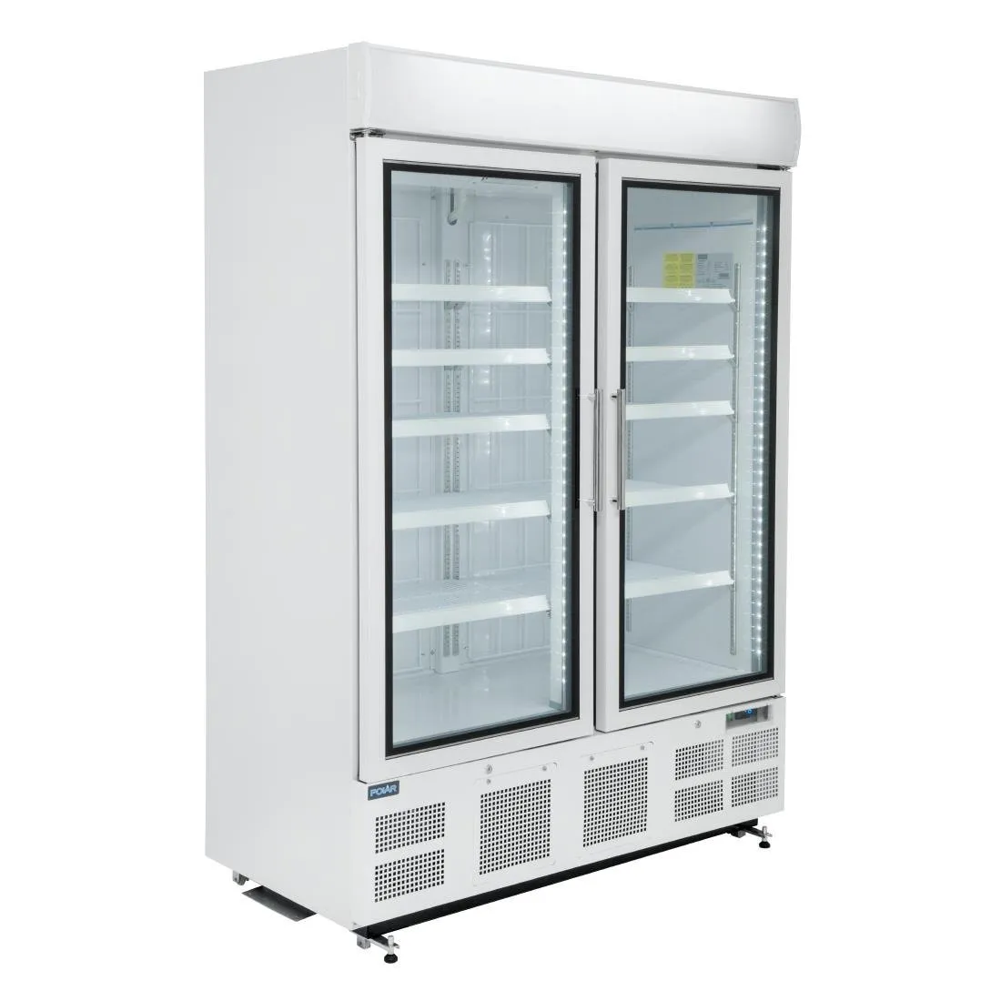 Vitrina refrigerada negativa de 920 litros