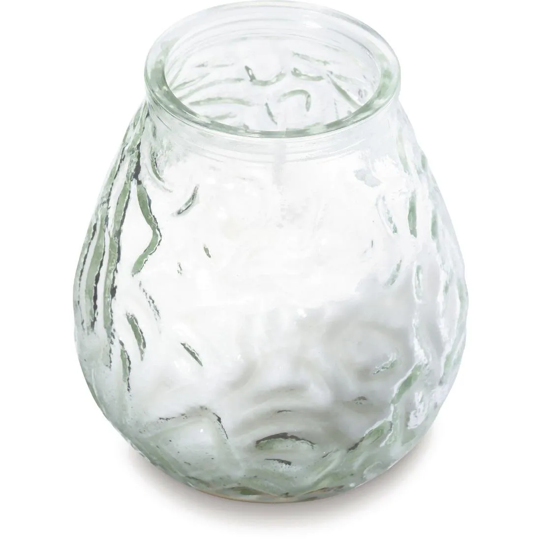 Velas venezianas Bolsius Low Boy transparentes - Conjunto de 12