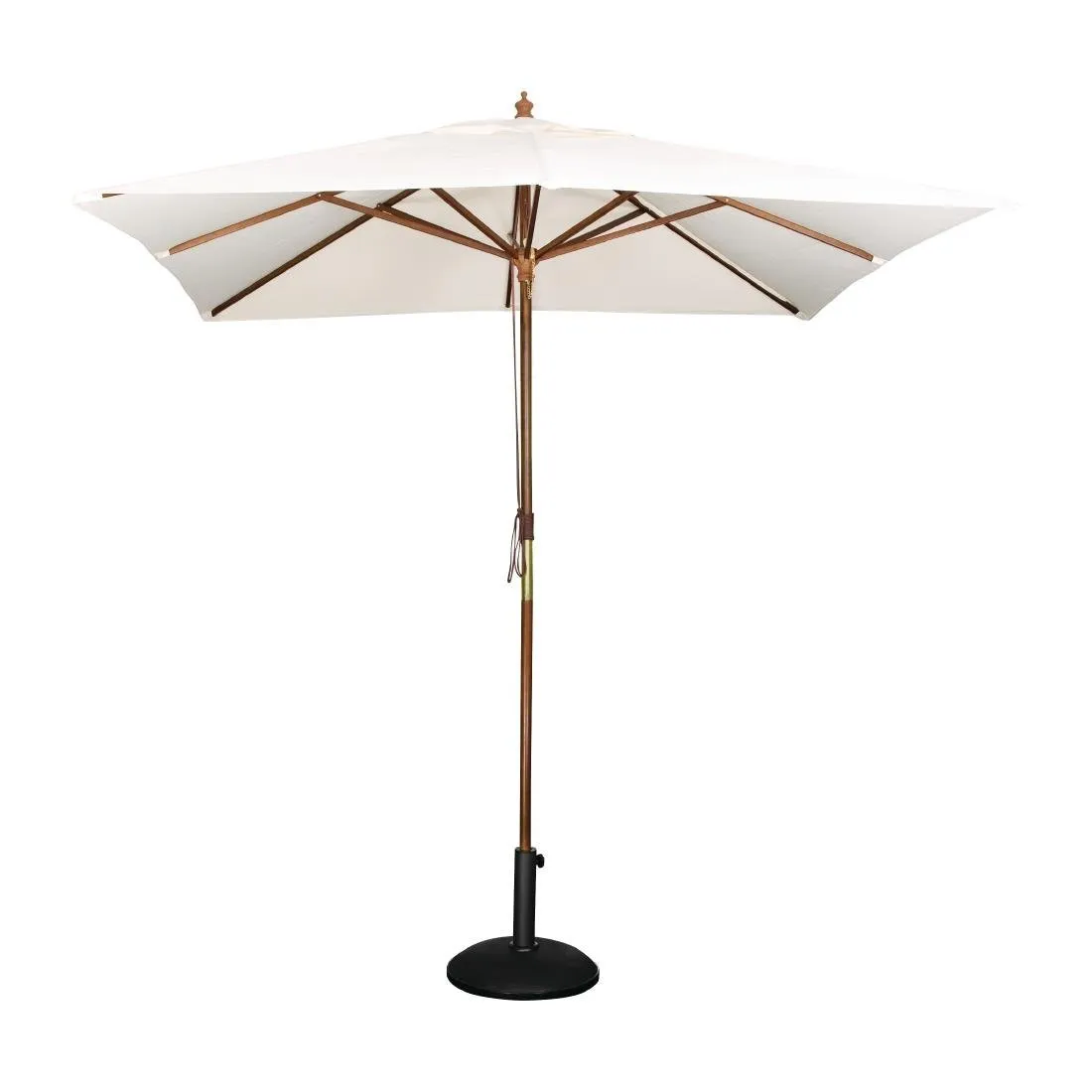 Guarda-sol Quadrado Cru - L 2500 x P 2500mm