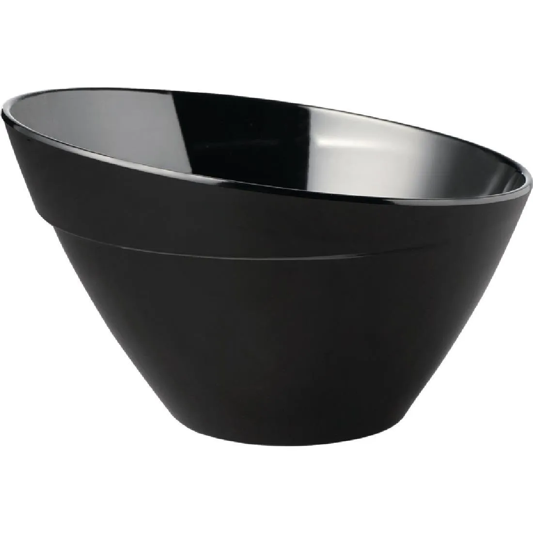 Taça de salada Balance preta - Ø245mm