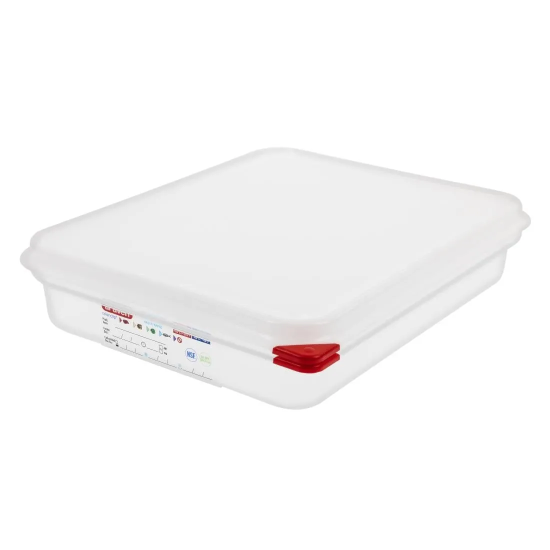 Caixa de Alimentos GN1/2 - 4L - Conjunto de 4