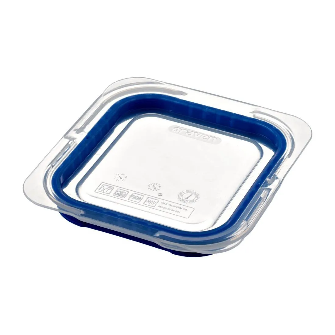 Tampa Azul em ABS sem BPA - GN 1/6