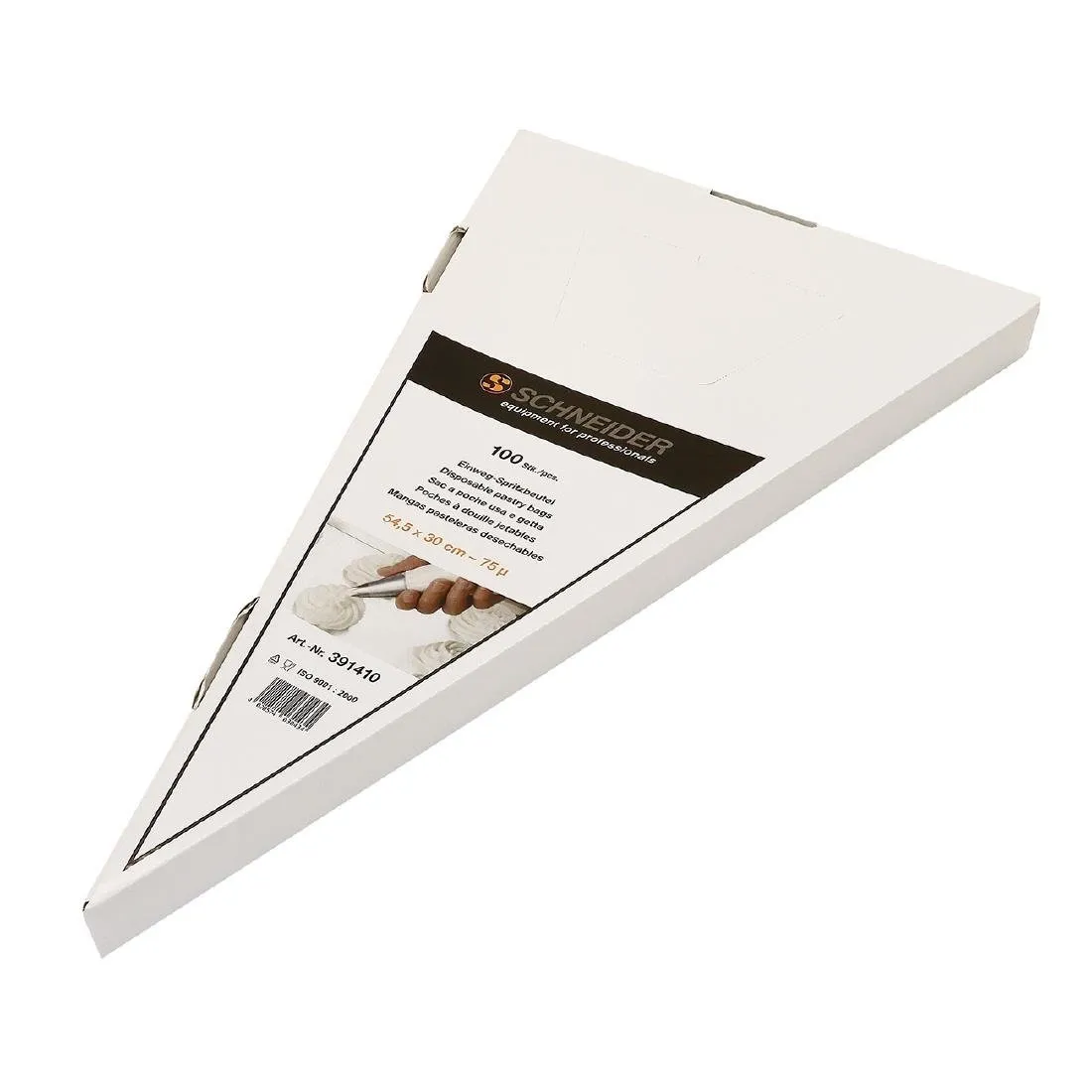 Sacos de confeitar descartáveis brancos 470mm