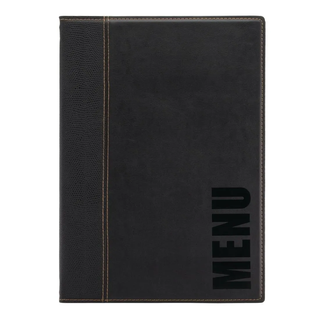 Menus de proteção contemporâneos A4 preto