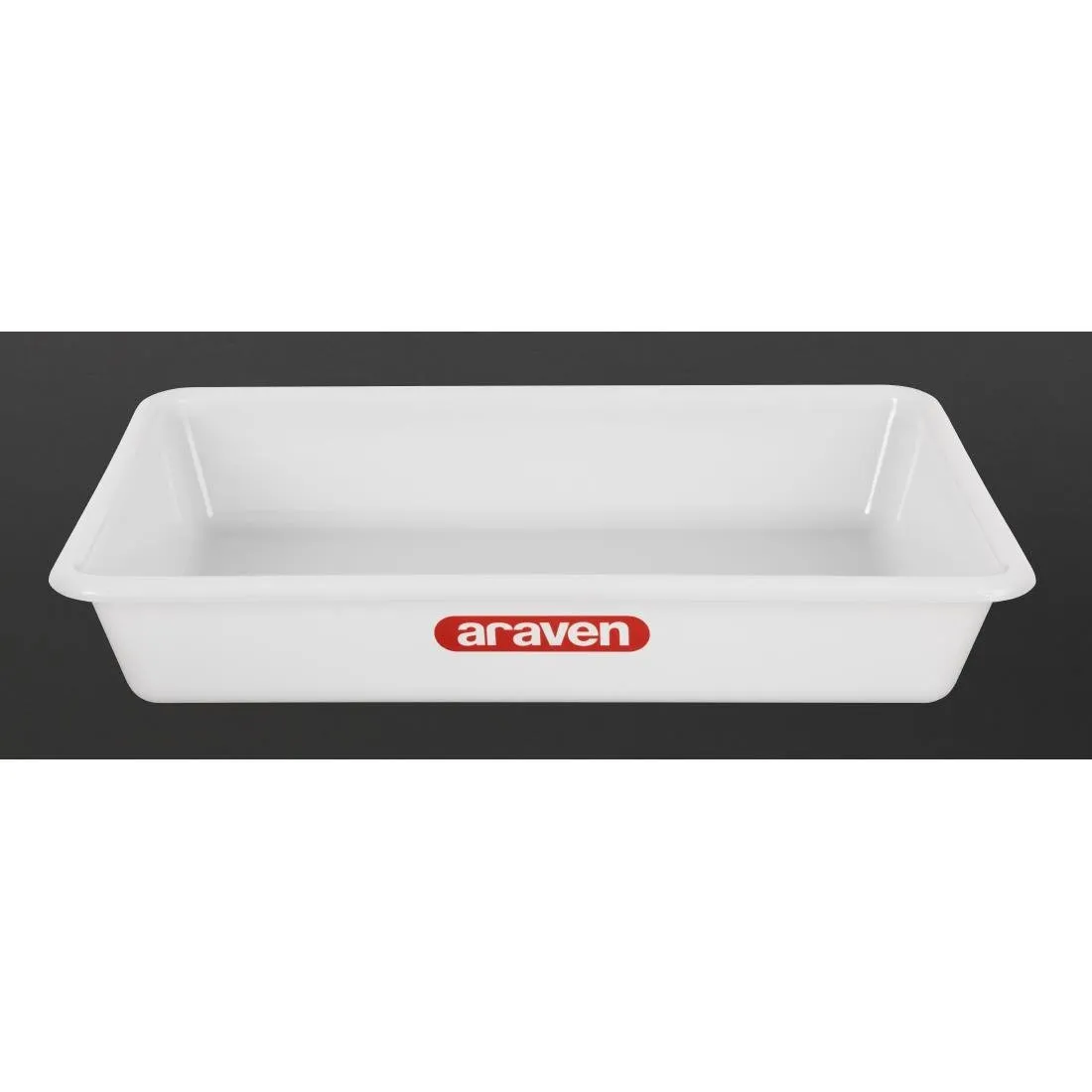Bandeja de Alimentos Transparente de Baixa Profundidade 435mm